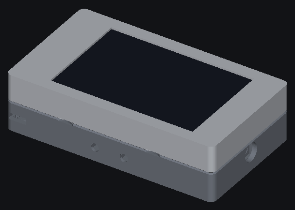 A low, flat SolveBlock enclosure lying on a desk.